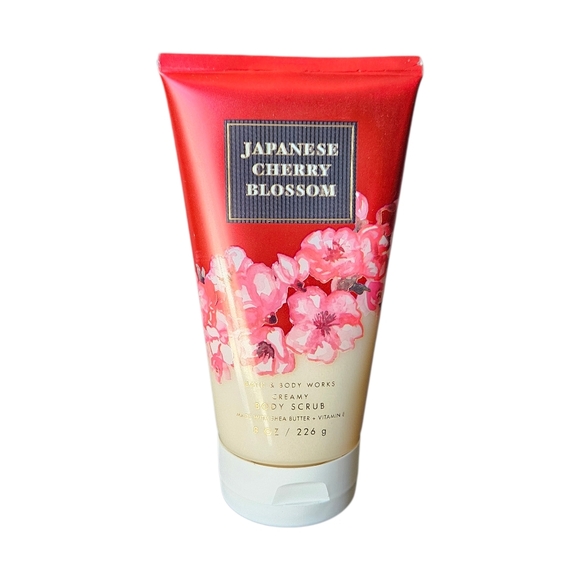 Bath & Body Works Other - Japanese Cherry Blossom Creamy Body Scrub - Pink/Red